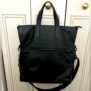 Genuine Coach Graham Foldover Tote